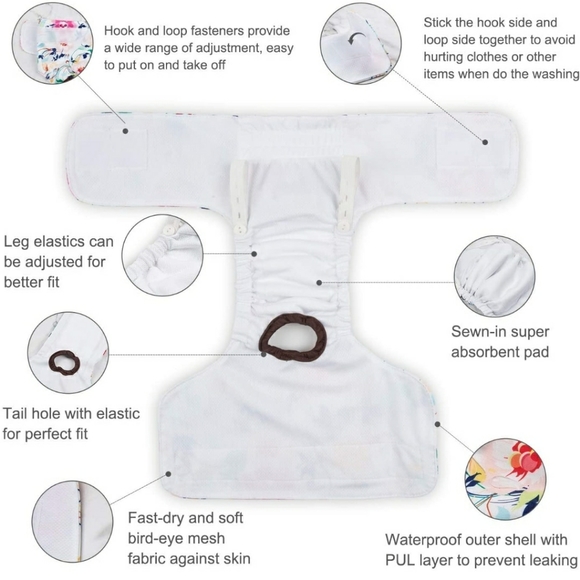 Dog diapers - Picture 3 of 3